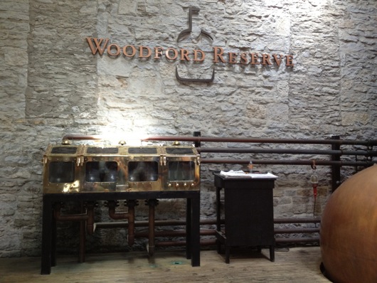 Woodford Reserve Brass-Trimmed Tail Boxes
