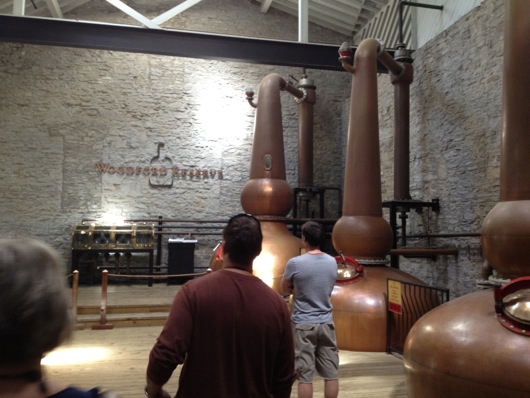 Woodford Reserve Giant Copper Stills