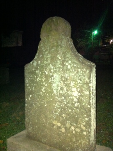Ghost Tour Grave Yard Finish
