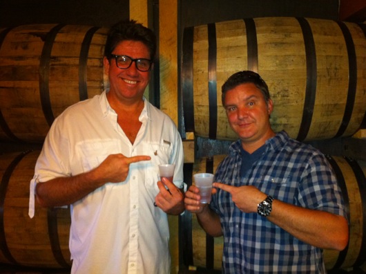 Ritch and Dan Enjoying Bourbon