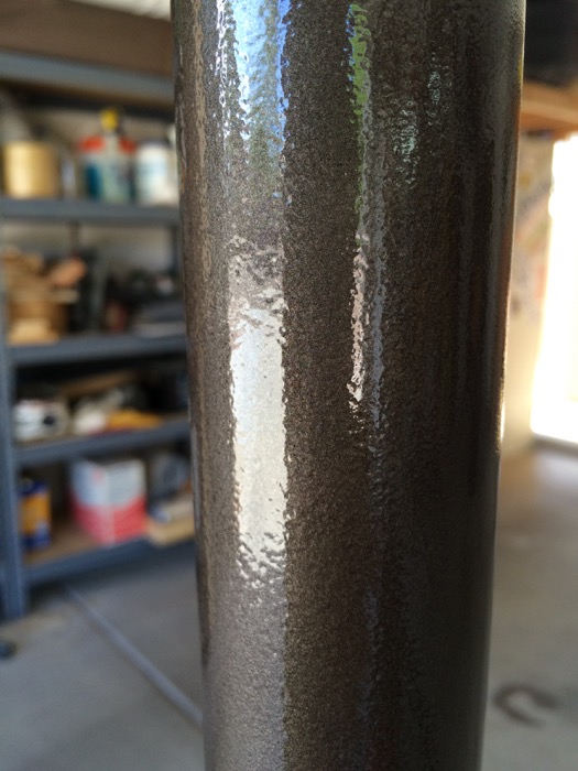 Totally passes for hammered metal sparkly paint stuff