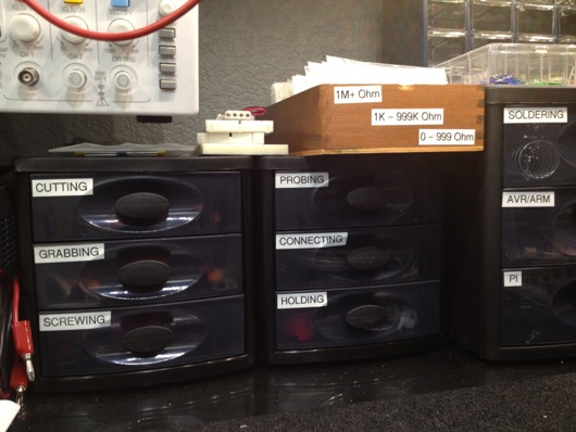 New Small Plastic Organizing Drawers