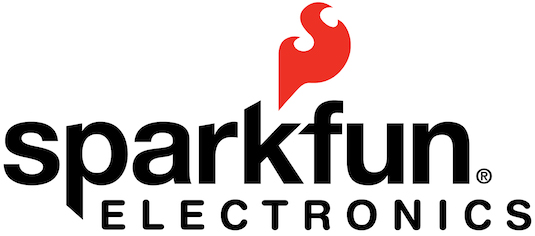 Official Logo of SparkFun Electronics. Excellent spreaders of electronic goodness and maker happiness.