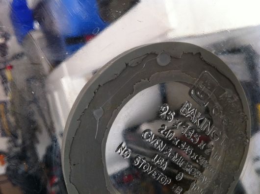 Seal around the bottom