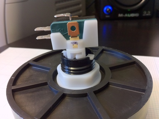 Under the dome button