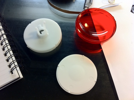 Inner sanctum of dome button