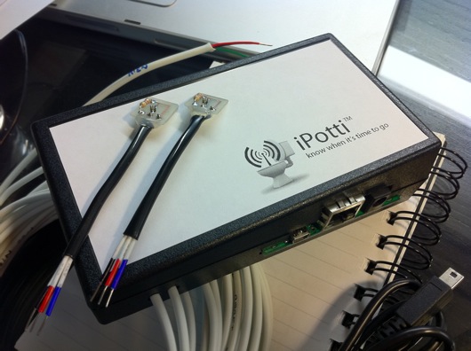 iPotti™ put together in the case