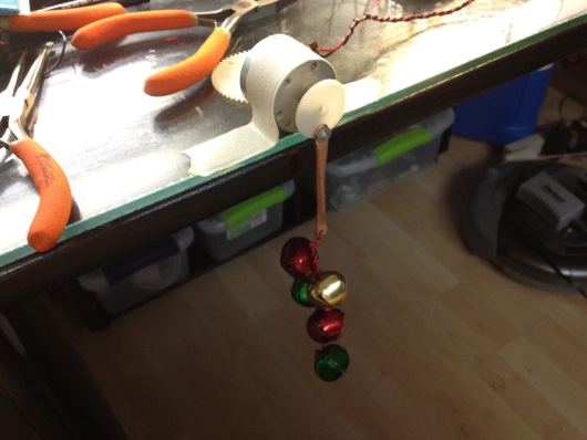 First attempt at mech-jingle bells