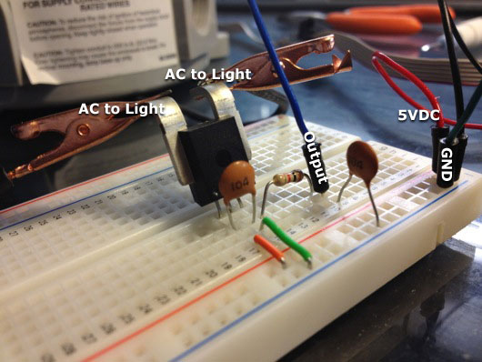 AC756KCA on Breadboard