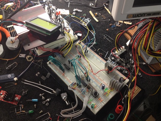 Parts clutter on my ESD foam
