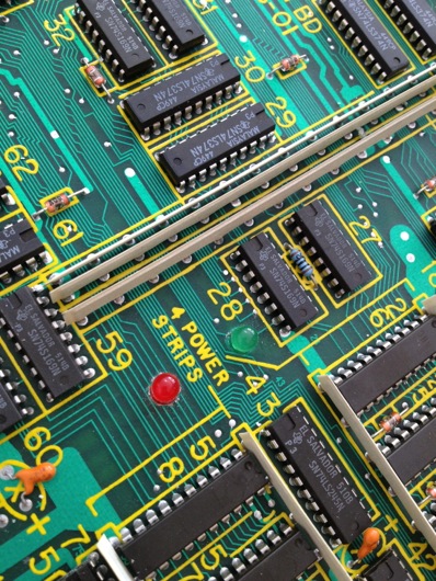 HAMMER LEDs Sticking Through PCB
