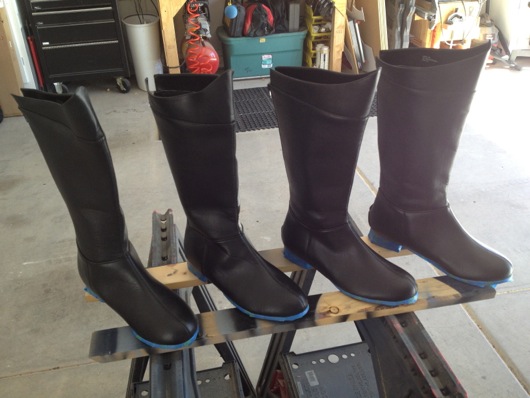 Superhero Boots Pre-Paint