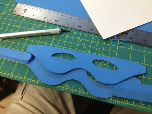DIY Superhero Masks Cut Out